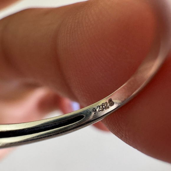 925 Sterling Silver  Lotus Flower Ring – Size 5 - Picture 6 of 7